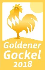 Goldener Gockel